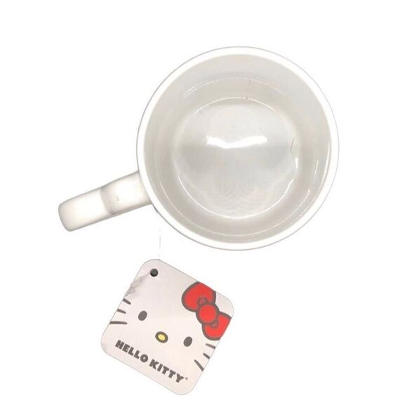 Hello Kitty NWT Heart Handle Mug Coffee Tea Cup For Valentines - Picture 9 of 16